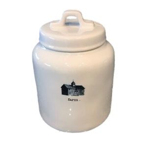 Rae Dunn farm canister